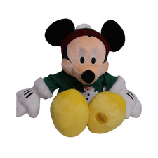 Disney Store Christmas Mickey Mouse Christmas Plush Doll In Snowman Outfit 15"