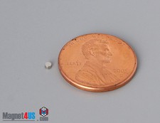 300Pcs 1/16"dia x 1/32" N52 Smallest tiny Rare Earth Neodymium Disc Magnets