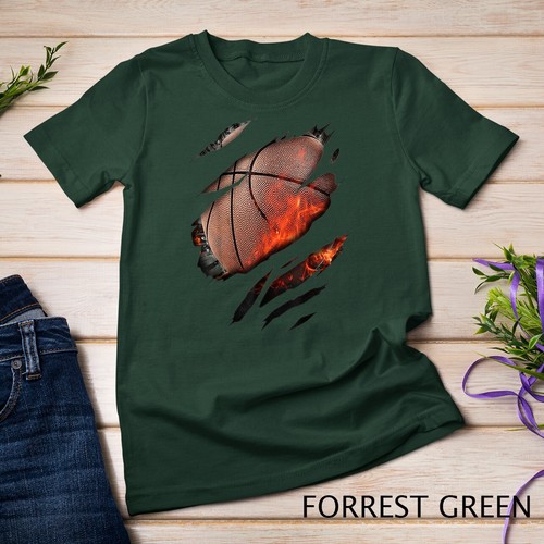 Basketball in me Design, Basketballdesign T-Shirt Unisex T-shirt - Picture 4 of 16