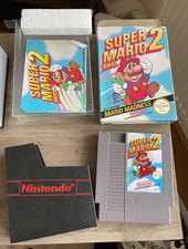 Super Mario Bros 2 - Nintendo NES PAL UK - Boxed with sleeve no manual