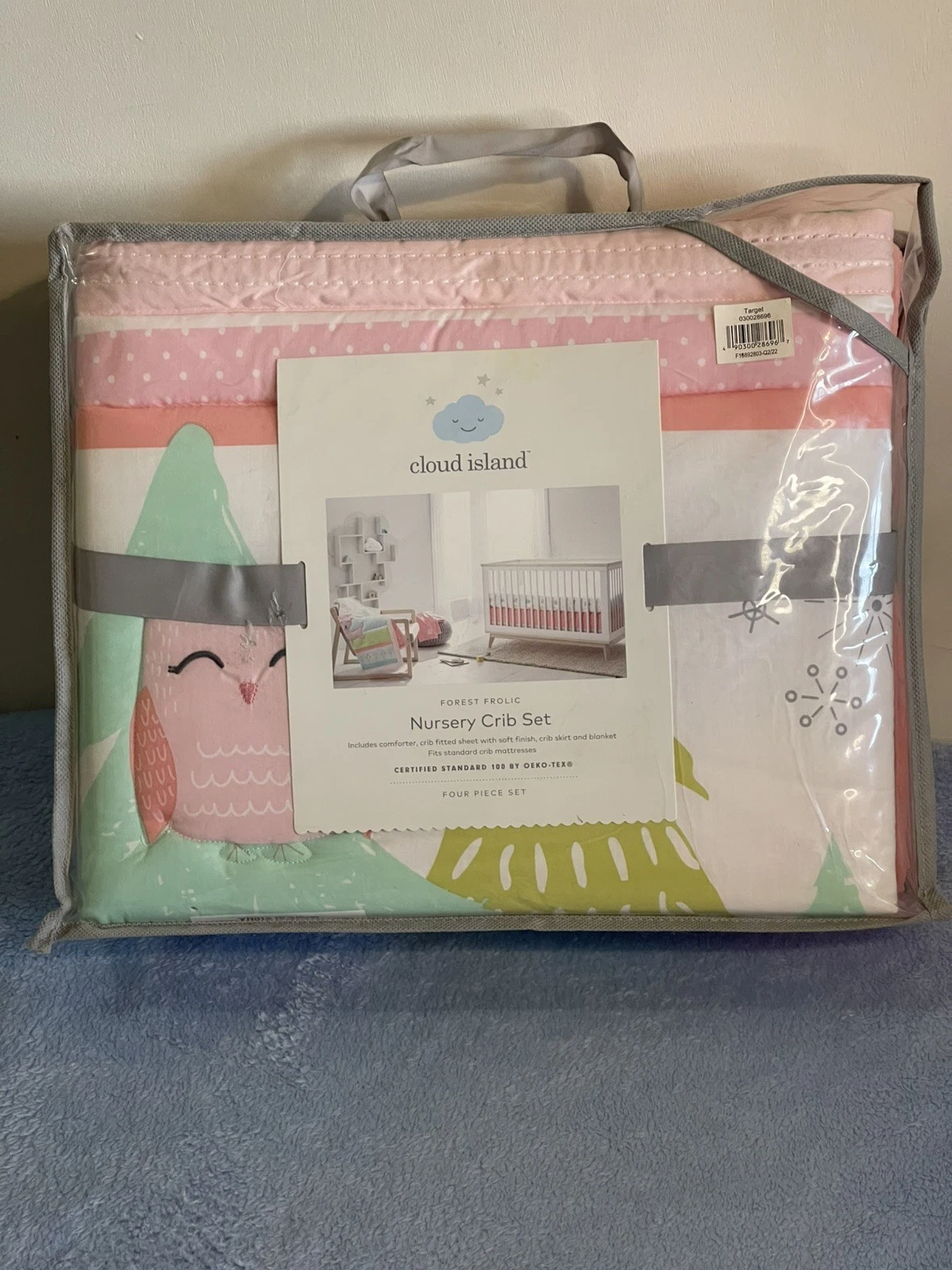 Cloud Island Forest Frolic 4 Pc Nursery Crib Set ~ Doe Owl Pink Infant Baby Girl
Opens in a new wind