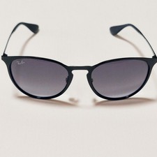 Ray-Ban RB3539 002/8G Erika Metal Sunglasses Black Gray Gradient 54mm