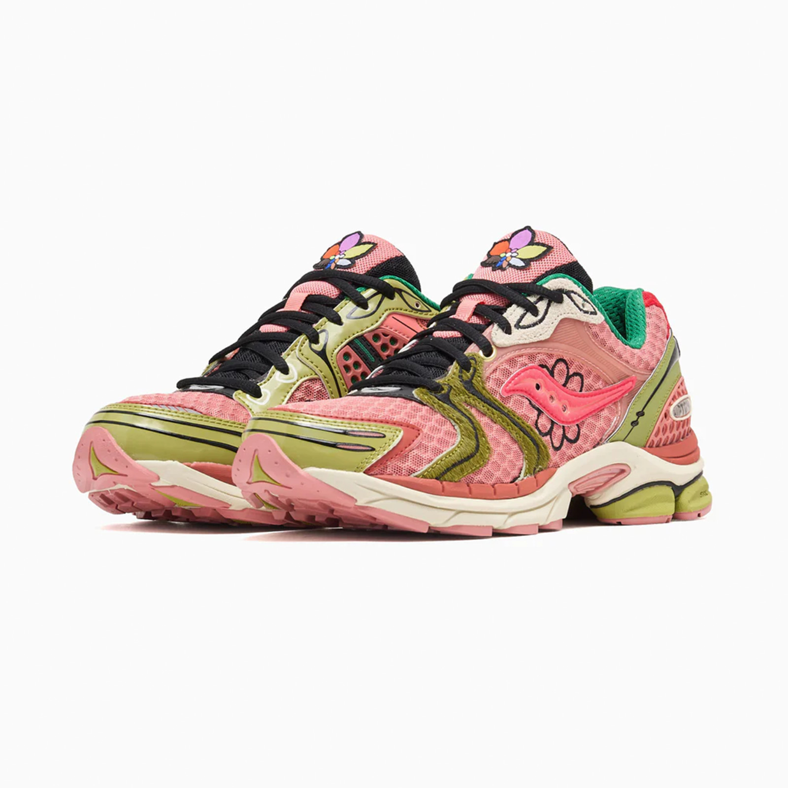 Saucony x Jae Tips Progrid Triumph 4 "Flower Grow Uptown: Virginia Creeper"