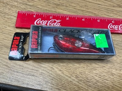 Rapala Clackin Rap - CRN 07 -  Prizm Red Crawdad (1) - New in package