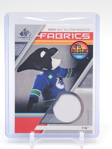 FIN 2023-24 UD SP GAME USED ALL-STAR MASCOTS FABRICS JERSEY #ASM-FT Q1772