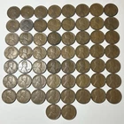 Lot of 58 Wheat Cent Collection Semi Key Dates Low Mintage 1909-1940 US Pennies