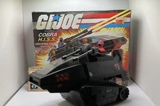 1983 Cobra H.I.S.S. Tank & HISS Driver Complete w/ Box GI Joe Vehicle Figure
