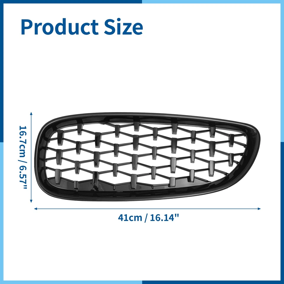 Par de parrilla de parachoques capó delantero para BMW Z4 E89 Nº51137181547/51137181548 Foto 3 de 4