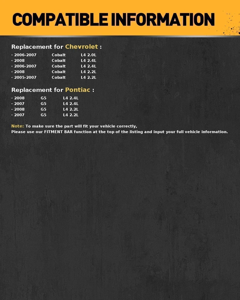 Depósito de cilindro maestro de freno para Chevy Cobalt 05-2008 Pontiac G5 Pursuit ZC Foto 2 de 4
