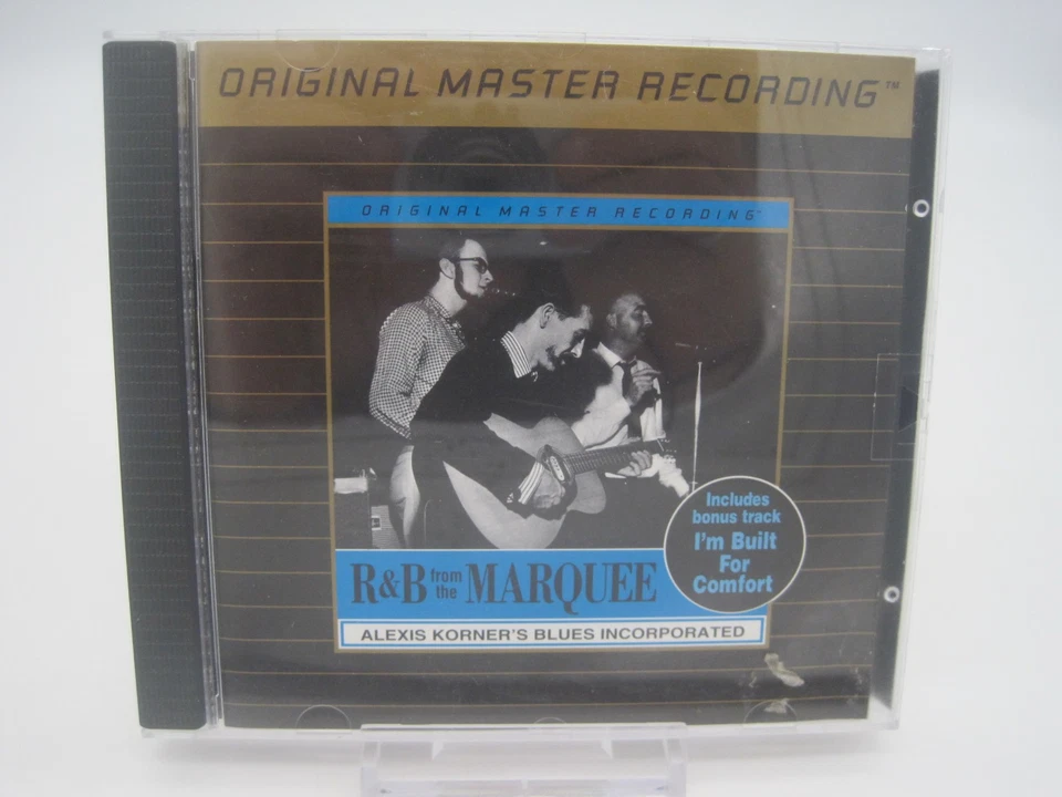 CD R&B FROM THE MARQUEE - ALEXIS KORNER - ORIGINAL MASTER RECORDING 24K GOLD