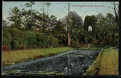 Spalding, Ayscoughfee Lake, Ansichtskarte 