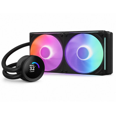 NZXT Kraken Plus 240 RGB Wasserkühlung 240 mm LCD Display RGB Lüfter Neu