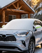 Windshield Cover for Ice and Snow, Car Front Window Protector, Frost and Snow Sh