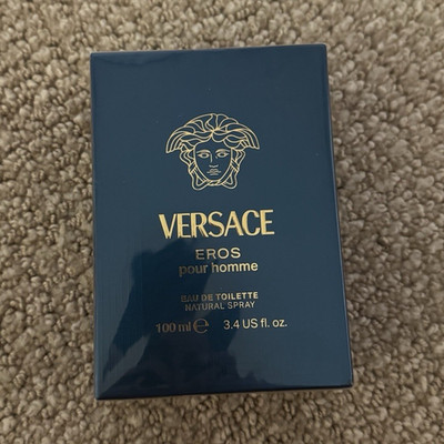 Versace Eros pour homme Eau de Toilette Cologne 3.4 US fl oz