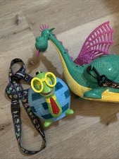 Disneyland Light Up  Electrical Parade Elliott Popcorn Bucket Turtle Sipper