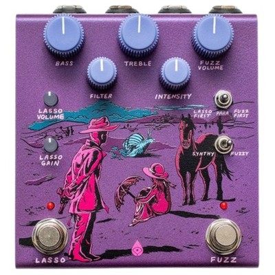 Old Blood Noise Endeavors Pardner Fuzz/Looper Effects Pedal, Purple