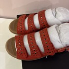 TROTTERS TONYA LEATHER RED STRAPPY SILVER STUDDED WOMEN'S SANDALS SZ.7 1/2 N NIB — photo 9