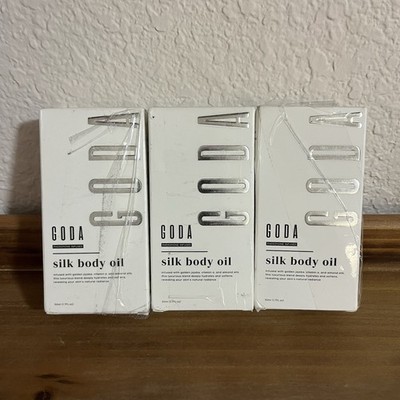 GODA Silk Body Oil Firming Anti Aging Moisturizer Formula 1.7oz LOT Of 3 Boxes