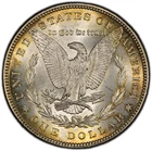 1885 (P) Morgan Silver Dollar - PCGS GOLD SHIELD MS63 - GORGEOUS RIM TONING!