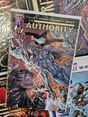 THE AUTHORITY #1-10 Comic Book Set DC 1999 1st Engineer From Superman
