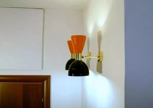 Applique murale moderne 2 du milieu du siècle années 50 luminaire lampe... - Foto 4 di 7