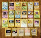 23 Vintage Pokemon Card Lot - Base Set 2 WoTC TCG