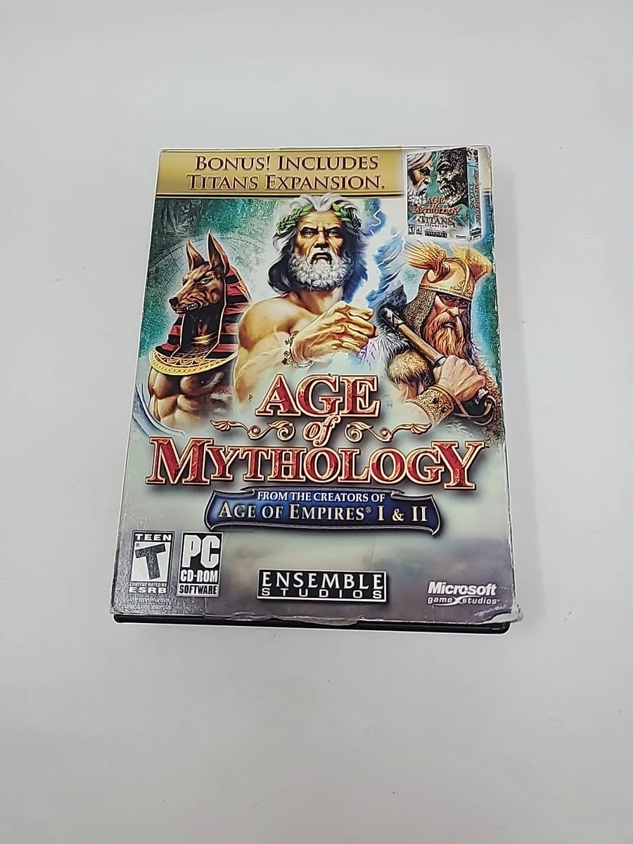 Age of Mythology Video Games with Expansion Pack for sale | eBay