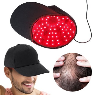 Democe Red Light Cap Hair Regrowth Device w/96 LED Beads Adjustable Fit for