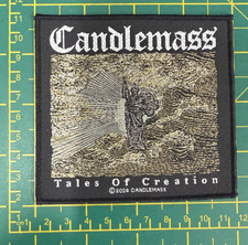 Candlemass Tales Of Creation Woven Sew On Patch Officially Licensed