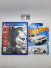 Godzilla (Sony PlayStation 4 PS4, 2015) - Complete - CIB - RARE - w/Hotwheels