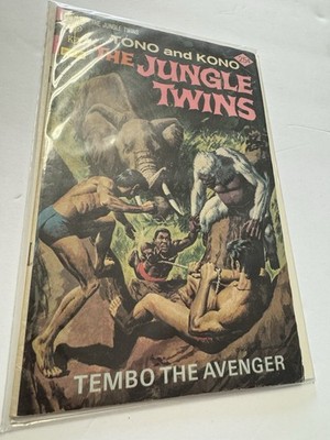 Jungle Twins Tono & Kono 16 Whitman Comics 1975  George Wilson Cover