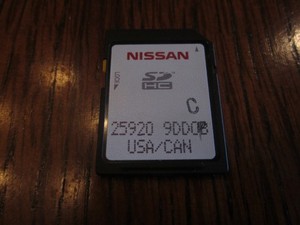 15-17 NISSAN MAXIMA GENUINE OEM NAVIGATION MAP DISC SD MEMORY CARD USA CANADA