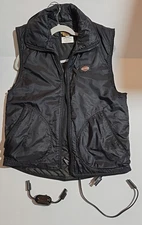 Vintage Harley Davidson Heated Vest Wired  Nylon Full Zip USA  Small UNTESTED