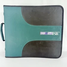Crop In Style PSB Zippered 3-Ring Binder 25 Insert Pages FILLED Scrapbooking