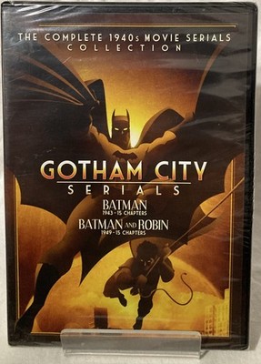 Gotham City Serials: Batman (1943) /Batman and Robin (1949) DVD New Sealed