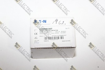 Eaton, C25BNB230T, Definite Purpose Contactor Relay 24v 24vac AC