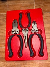 BLUE POINT 3 PIECE FLEXIBLE PLIERS SET 57FCLP, 86FLP, 97FCP NICE SET    B502