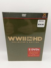 WWII in HD DVD, 2011, 5-Disc Set, Collectors Edition NEW SEALED FREE SHIPPING