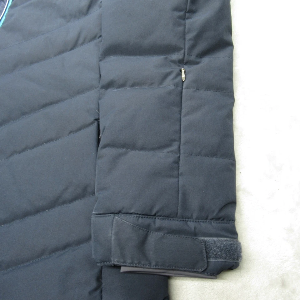 Everest ADV Technology Down Jacket Women Large 42EU Blue Puffer Coat Insulated - Image 3 of 4