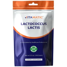 Vitamatic Lactococcus Lactis Probiotic Powder - Digestive Support 100 Gr