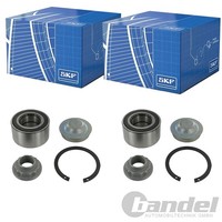 2X SKF RADLAGER-SATZ Vorne Passend FÜR Renault Twingo Smart Forfour Fortwo
