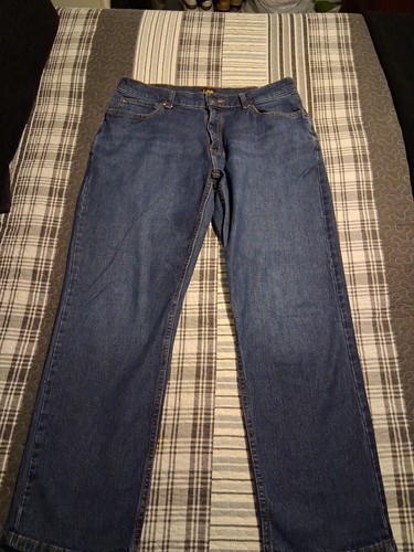 Vintage 90s Y2K Lee Jeans Men 34x29 Relaxed Fit Denim Streetwear Grunge Normcore