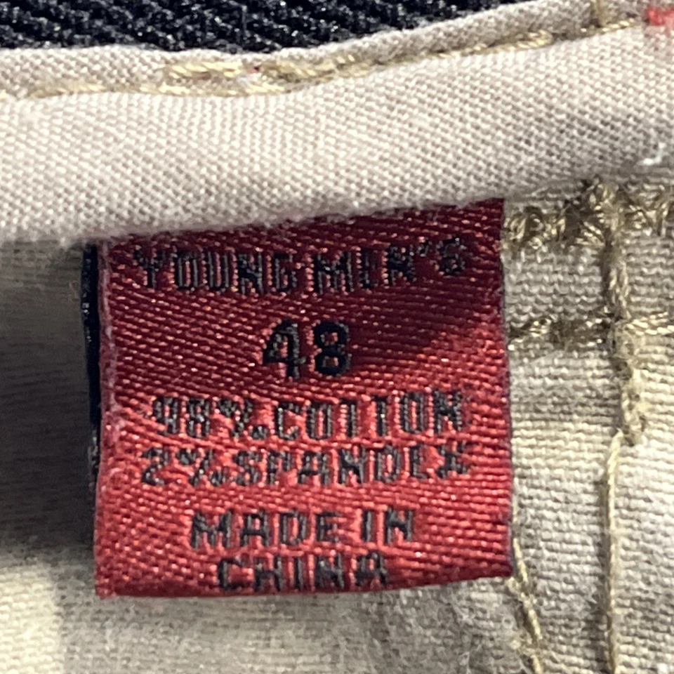 Pantalones Cortos Fundición Para Hombre Joven 48 Caqui Flex Carga Exterior 9" Entrepierna Utilidad Chino Foto 4 de 4