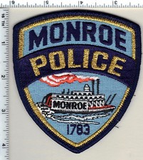 Monroe Police (Louisiana) 5th Issue Uniform Take-Off Bullion Patch from 1992