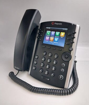 Polycom VVX401 12-Line IP Phone (2201-48400-001) 10/100/1000 (15 In-Stock)