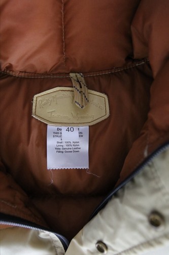 Rocky Mountain Featherbed Down Jacket Tan Brown Khaki Mens 40 Yellowstone Cool - Picture 10 of 11