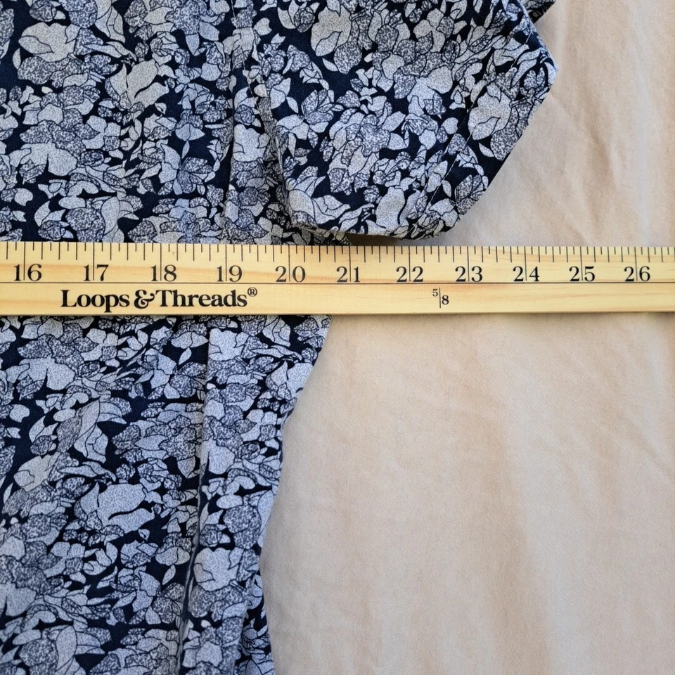 Camisa Marc Anthony Hombre Manga Corta M Lujo Calce Ajustado Elastizada Floral Causal Foto 3 de 4