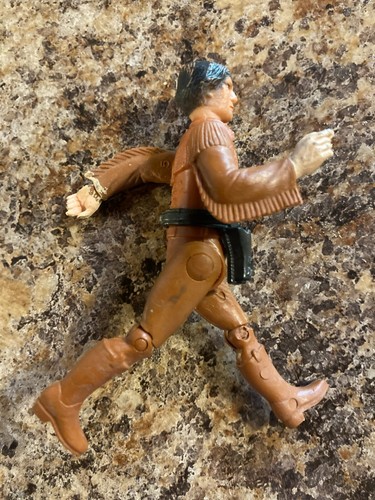 Vintage 1975 Carolina Enterprises Davy Crockett Legends of the West 4 In Figure - Picture 6 of 7