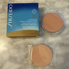 NWB Shiseido UV Protective Compact Foundation Refill SPF 36 Light Beige