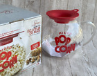 Ecolution Original Microwave Micro-Pop Popcorn Popper, Borosilicate Glass,~New